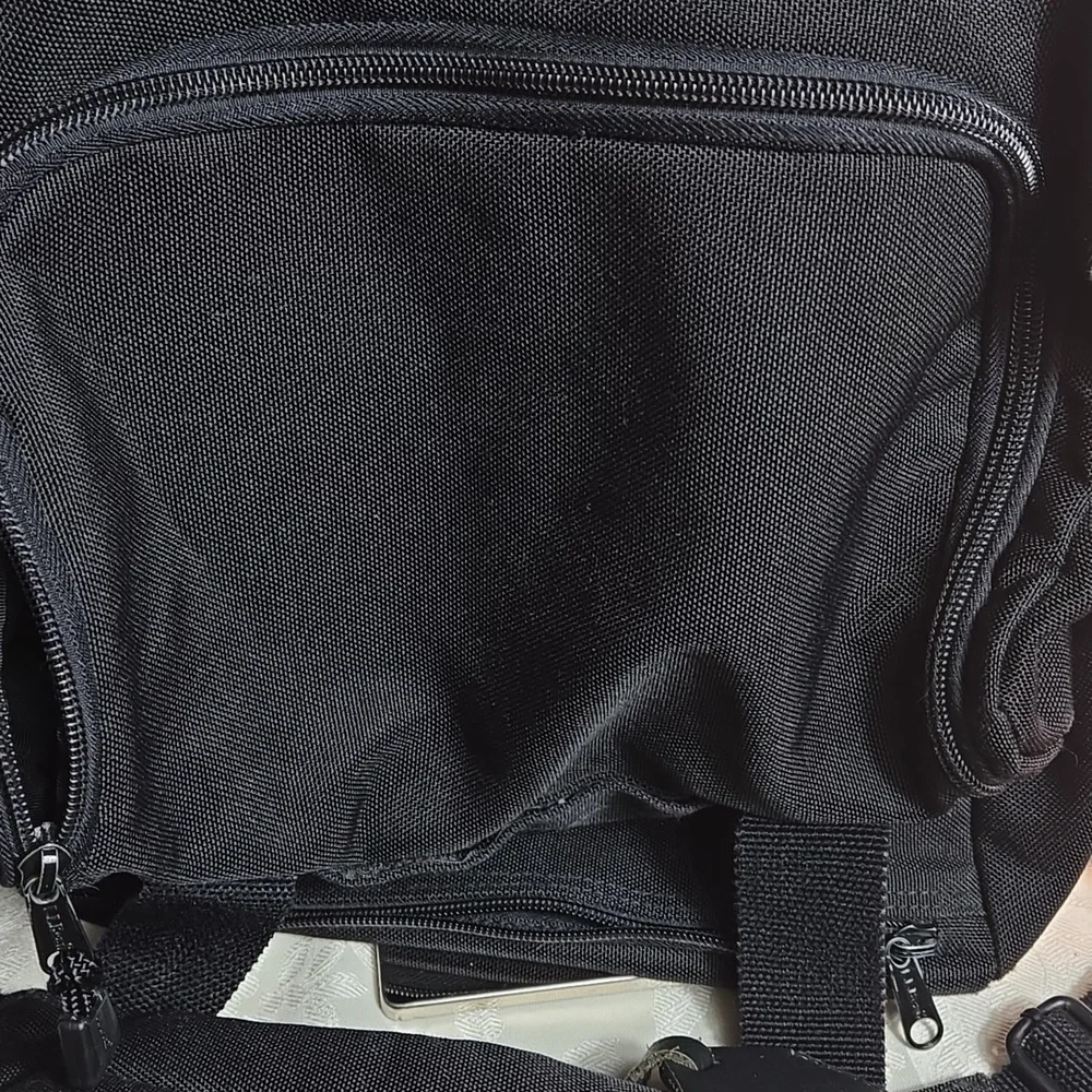 L.L. Bean Black Fabric Small Duffle Bag